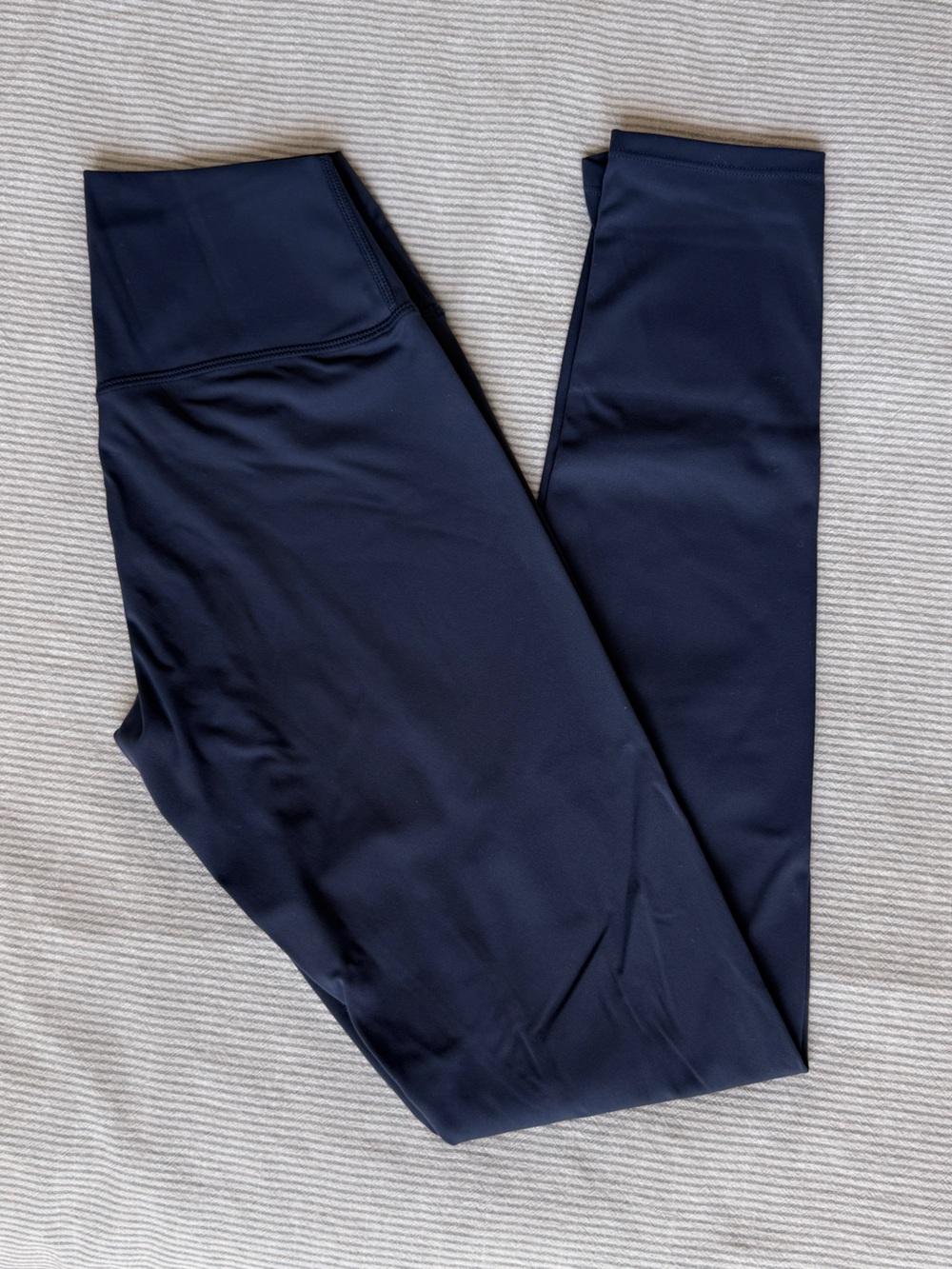 Navy blue athletic leggings, Size S